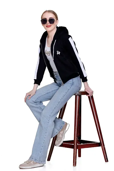 Women Fleece Front Open Jacket