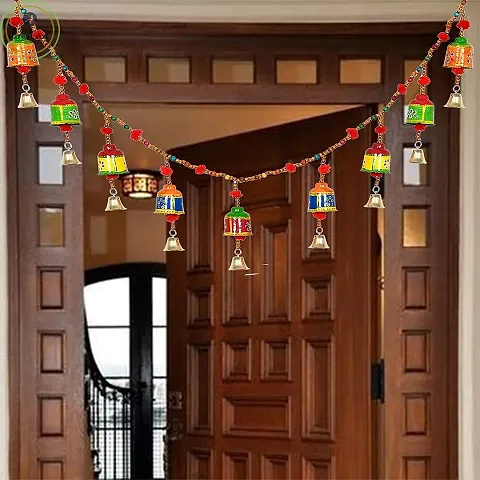 Yalambar Decorative Bandhanwar Toran Door Hanging Home Decoration for Main Door - Ideal for Traditional, Inauguration Parties, Festivals, Diwali