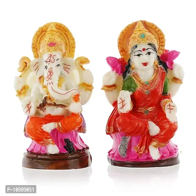 Rajasthani Art Shop Laxmi Ganesh Murti Idol for Diwali Puja-thumb3