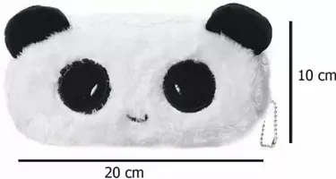 1 Pcs Panda Pouch High Quality Soft Material Pencil Pouch - 20 cm-thumb1