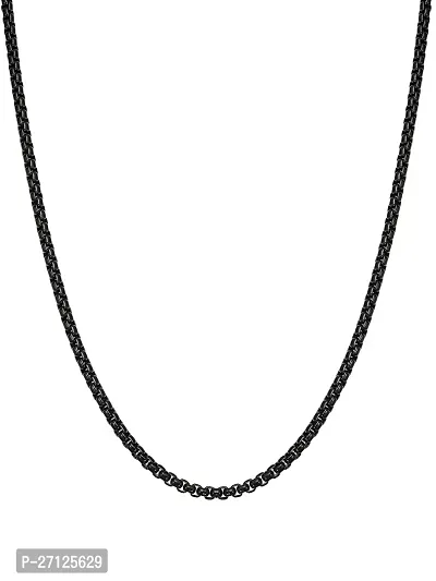 Trendy Black Brass Chain For Men-thumb0