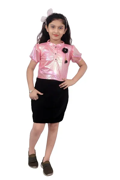 Sifrila Small Girls Bodycon Shaped Dress Comfortable Fitting