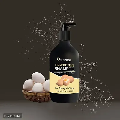 Eggplex Shampoo, for strong hair, with Egg Protein  Collagen, for Strength and Shinenbsp;-thumb2