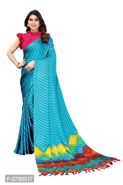 Trendy Saree with Blouse for Women-thumb0