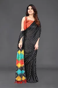 Beautiful Chiffon Saree with Blouse Piece-thumb1