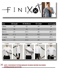 FINIVO FASHION Men's Cotton Blend Full Sleeve Shirt with Mandarin Collar-thumb2