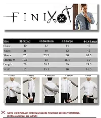 FINIVO FASHION Men Regular Fit Striped Spread Collar Casual Shirt-thumb3