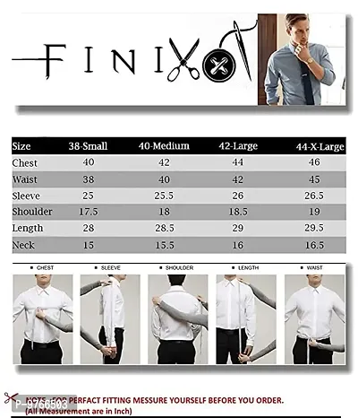 FINIVO FASHION Men Regular Fit Striped Spread Collar Casual Shirt-thumb4