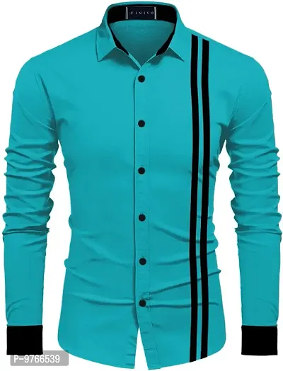 FINIVO FASHION Men Cotton Casual Shirt-thumb3