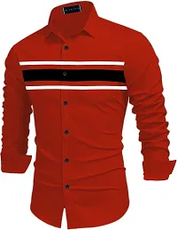 FINIVO FASHION Men Cotton Casual Shirt-thumb2