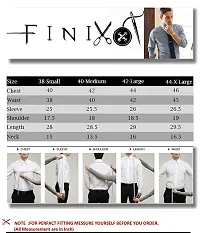 FINIVO FASHION Men Cotton Casual Shirt Wine-thumb3