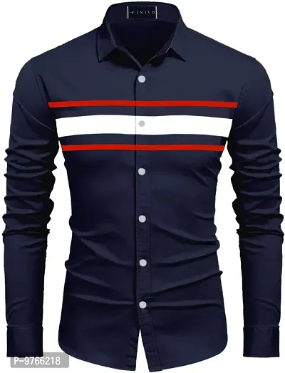 FINIVO FASHION Men Cotton Casual Shirt