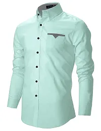 FINIVO FASHION Men Cotton Casual Shirt-thumb1