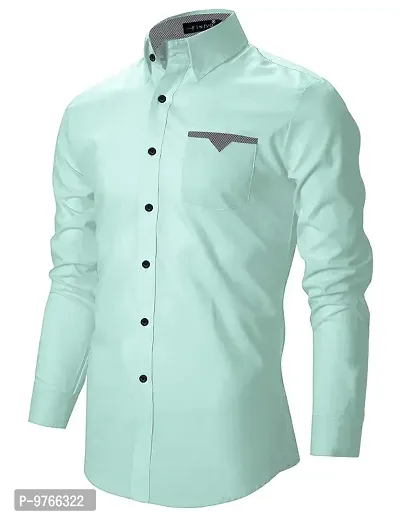 FINIVO FASHION Men Cotton Casual Shirt-thumb2