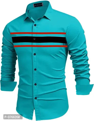 FINIVO FASHION Men Cotton Casual Shirt-thumb3