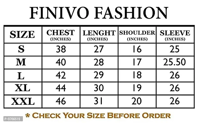 FINIVO FASHION Men's Cotton Solid Full Sleeve Shirt-thumb3