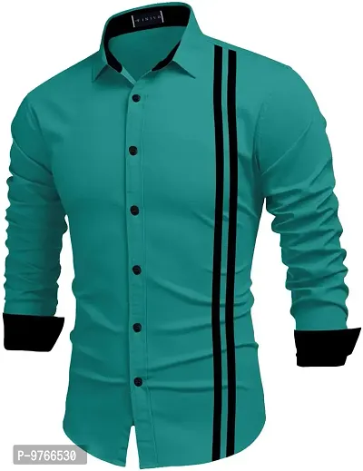 FINIVO FASHION Men Cotton Casual Shirt