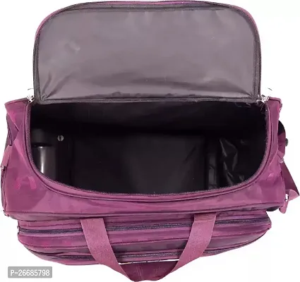 60 L Strolley Duffel Bag - Fabric Travel Duffel Bags for Men and Women-thumb2