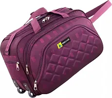 60 L Strolley Duffel Bag - Fabric Travel Duffel Bags for Men and Women-thumb2