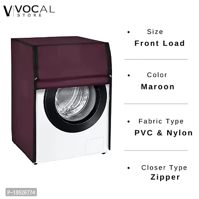 Vocal Store Front Load Washing Machine Cover Suitable for IFB 7 kg, 7.5 kg, 8 kg, 8.5 kg-thumb2