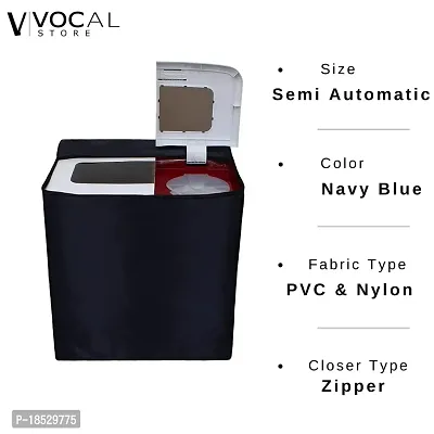 Vocal Store Top Load Semi Automatic Washing Machine Cover (Suitable For 6 Kg, 6.2 kg, 6.5 kg)CWSA-S05-6-thumb2