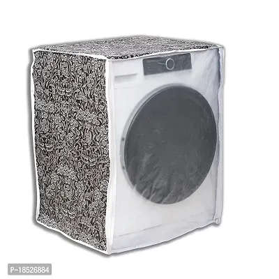 Vocal Store Front Load Washing Machine Cover Suitable for Bosch 6.5 kg, 7 kg, 7.5 kg, 8 kg, 8.5 kg, 9 kg, 63X63X81 CMS