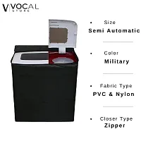 Vocal Store Top Load Semi Automatic Washing Machine Cover (Suitable For 6 Kg, 6.2 kg, 6.5 kg)CWSA-S04-6-thumb1