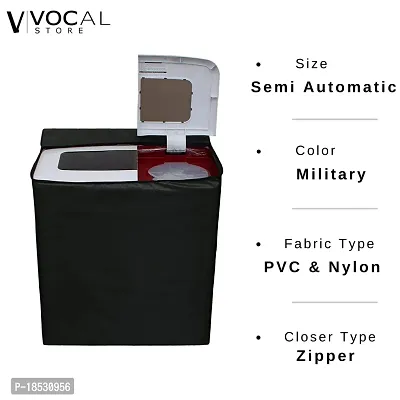 Vocal Store Top Load Semi Automatic Washing Machine Cover (Suitable For 6 Kg, 6.2 kg, 6.5 kg)CWSA-S04-6-thumb2