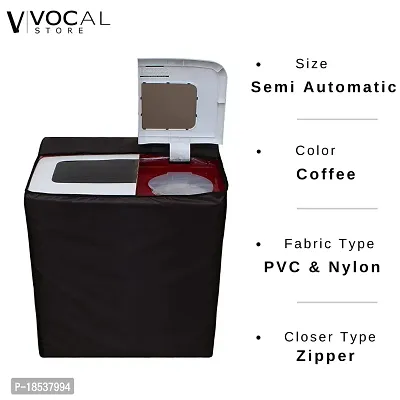 Vocal Store Top Load Semi Automatic Washing Machine Cover (Suitable for 6 Kg, 6.2 kg, 6.5 kg) CWSA1-S02-6-thumb2