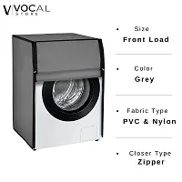 Vocal Store Front Load Washing Machine Cover for Samsung (Suitable For 7 Kg, 7.2 kg, 7.5 kg)CWFL-S03-7-thumb1