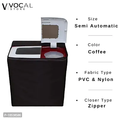 Vocal Store Top Load Semi Automatic Washing Machine Cover (Suitable For 6 Kg, 6.2 kg, 6.5 kg)CWSA-S02-6-thumb2