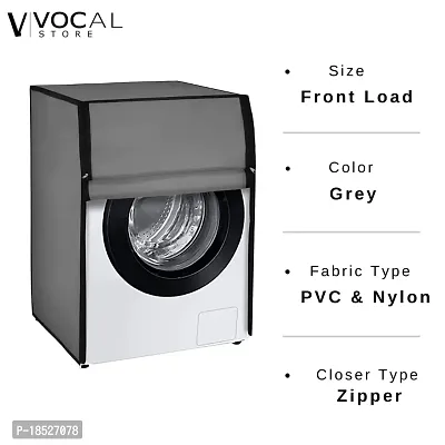 Vocal Store Front Load Washing Machine Cover Suitable for IFB 7 kg, 7.5 kg, 8 kg, 8.5 kg-thumb2