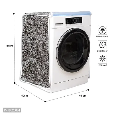 Vocal Store Front Load Washing Machine Cover Suitable for Bosch 6.5 kg, 7 kg, 7.5 kg, 8 kg, 8.5 kg, 9 kg, 63X63X81 CMS-thumb2