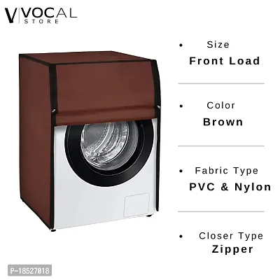 Vocal Store Front Load Washing Machine Cover Suitable for IFB 7 kg, 7.5 kg, 8 kg, 8.5 kg-thumb2