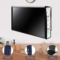 Vocal Store LED TV Cover for Samsung 50 inches LED TVs (All Models) - Dustproof Television Cover Protector for 50 Inch LCD, LED, Plasma Television CLED1-P014-50-thumb1