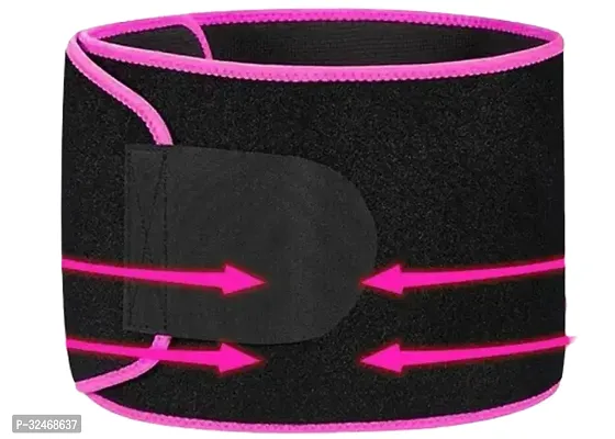 Weight lose belt fat lose belt pet kam karne ki belt patla hone ka belt sweat slim belt hot belt yoga belt,GYM BLET exercise belt tummy trimmer belt for men  women (Free size, Pack of 1) (PE-008)-thumb0