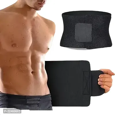 Unisex Hot Body Shaper Neoprene Slimming BeltWorkout Sauna Suit Weight Loss Cincher fat cutter tummy tucker Hot Body Shaper Waist Shapers Slimming Weight Loss for Women  Men (PE-034)-thumb0