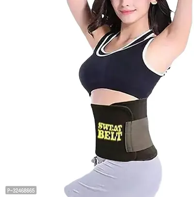 Weight lose belt fat lose belt pet kam karne ki belt patla hone ka belt sweat slim belt hot belt yoga belt,GYM BLET exercise belt tummy trimmer belt for men  women (Free size, Pack of 1) (PE-036)