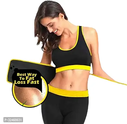 Weight lose belt fat lose belt pet kam karne ki belt patla hone ka belt sweat slim belt hot belt yoga belt,GYM BLET exercise belt tummy trimmer belt for men  women (Free size, Pack of 1) (PE-002)