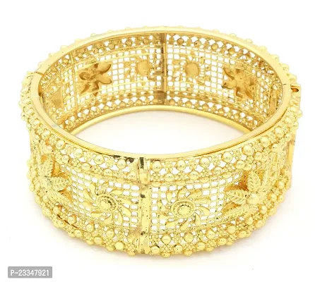 Upala Gold Plated Classic Designed Jaal Chur Bangle For Women  Girls