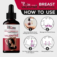 Idf  Release VALENTINE Bigger Breast Enlarge 100% Natural Body Toner Breast Oil for Women its helps in growth/firming/tightening natural with Anti Ageing, Shaping, Uplifting Sagging Fat Muscles-thumb1