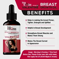 Idf  Release VALENTINE Bigger Breast Enlarge 100% Natural Body Toner Breast Oil for Women its helps in growth/firming/tightening natural with Anti Ageing, Shaping, Uplifting Sagging Fat Muscles-thumb4