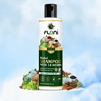 Floni 18 Herbs Natural Shampoo For Men  Women Suitable For Dry Hair Scalp prevent Hair Fall-thumb3