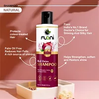 FLONI Red Onion Shampoo for Women  Men For Strength Soften  Shiny Hair 200 ML-thumb2