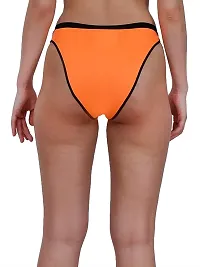 Stylish Orange Cotton Panty For Women-thumb1