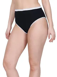 Stylish Black Cotton Panty For Women-thumb3