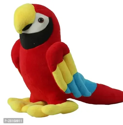 New Red Parrot Soft Toys For Kids-thumb0