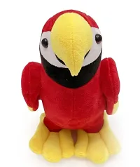 New Red Parrot Soft Toys For Kids-thumb1