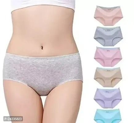 Stylish Silk Hipster Brief For Women Pack Of 6-thumb0