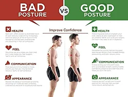 Back Posture Corrector For Men  Women. Posture Corrector Belt For Back  Shoulder, Back Support Belt. Back Straightener Brace For Spine  Body Posture Correction, Backbone Support Belt-thumb1